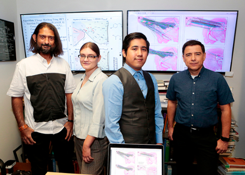 UTEP professors and students